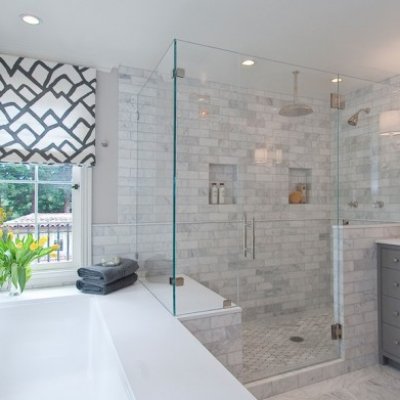 Bathroom with European Shower